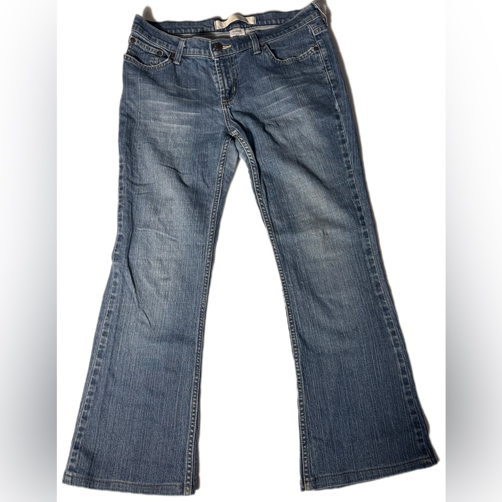 Mossimo Low Rise Bootcut Jeans Women's‎ Size 9 Blue Denim Classic Stretchy Comfy